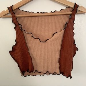 SOLD New Ribbed Shein Top